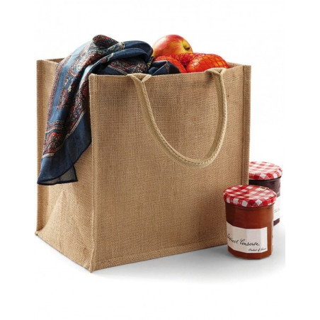 Totebag Uni Jute-MIDI