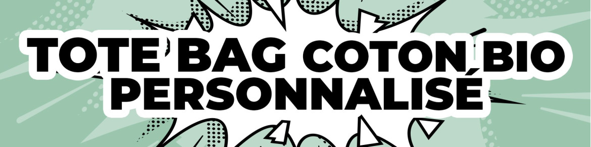 Tote Bag en Coton Bio | Sac 100% Coton Personnalisé | WIKOM